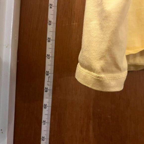 🐻Size 3X(24/26W) - Lands' End - Yellow Short Sleeve T-Shirt - Picture 6 of 6